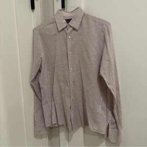 Vince Mens S Button Up Long Sleeve Shirt Casual Dress Top